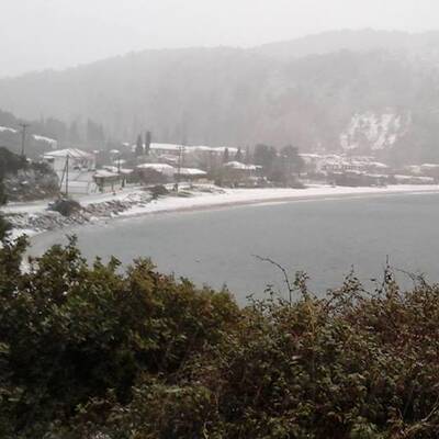 Sogar in Alexandria (Ägypten) schneite es