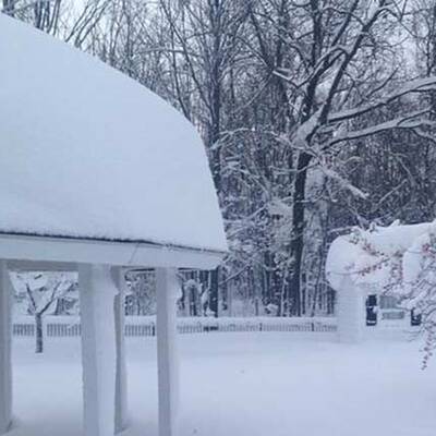 So viel Schnee liegt in Buffalo