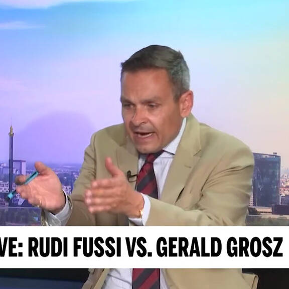 Das legendäre Duell: Rudi Fußi vs. Gerald Grosz