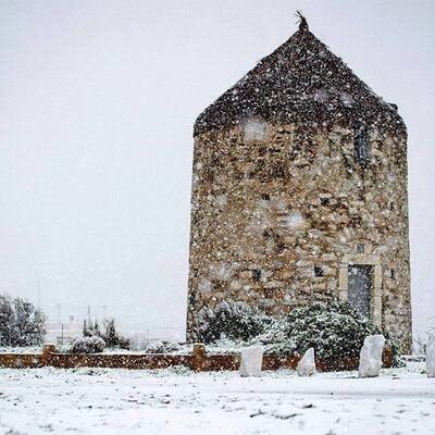 Sogar in Alexandria (Ägypten) schneite es