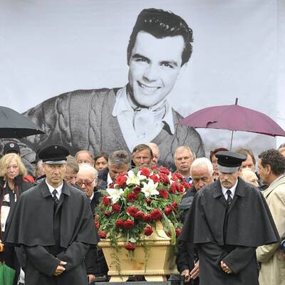 Fotos vom Toni Sailer Begräbnis