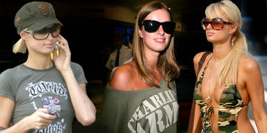 Nicky Hilton als Military-Girl