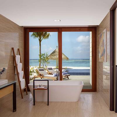 Presidential Water Villa Bad