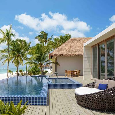 Presidential Water Villa Bad