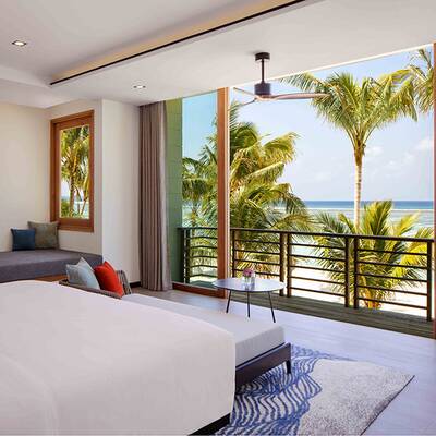 Presidential Water Villa Bad