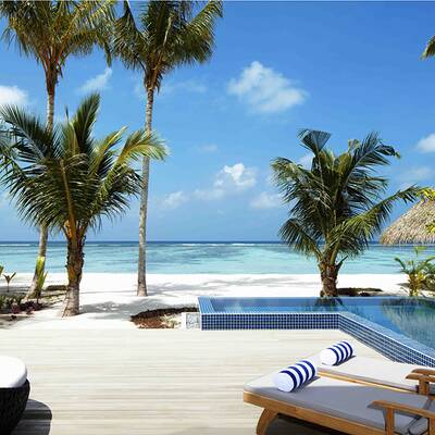 Presidential Water Villa Bad