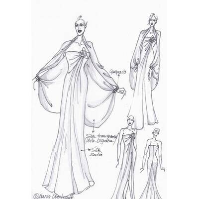 Welche Robe wird Olivia Newton-John tragen?