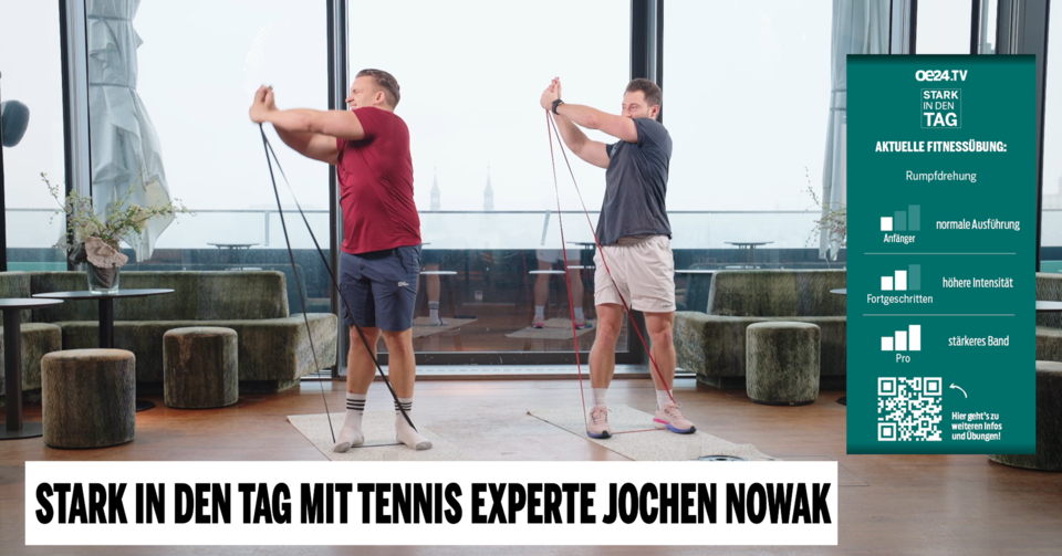 Tennisspieler Jochen Nowak zu Gast bei 