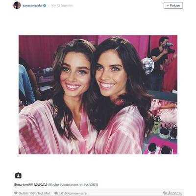 Die 24 schönsten Instagram-Snaps der Victoria's Secret Show 