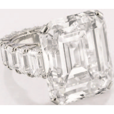 Großer Mogul mit einem 362-Karat-Smaragd