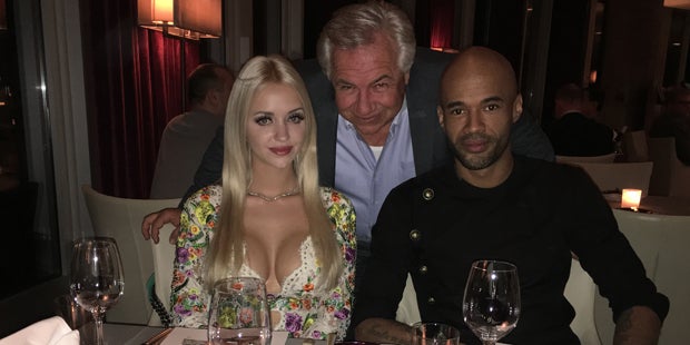 Lugner feiert mit Brooke Shields