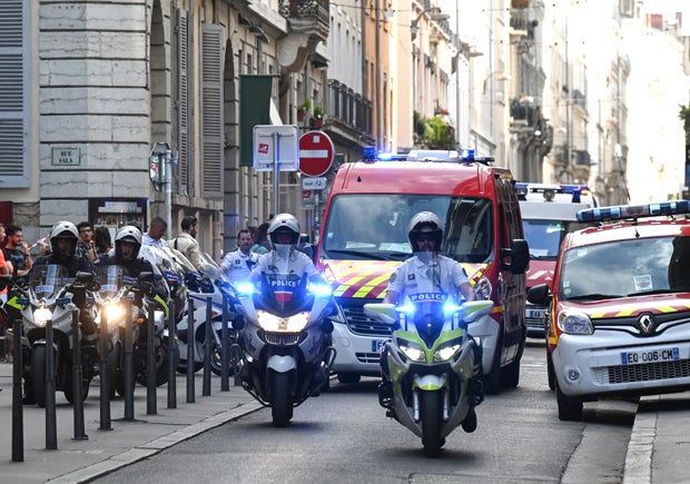 Explosion in Lyon