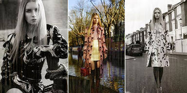 Fotografen schw&auml;rmen von Kate Moss Schwester