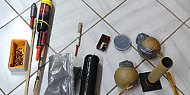 Illegales Pyro-Lager in OÖ entschärft