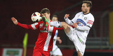 Admira mit Remis - Ried und WAC gewinnen