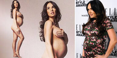 Tamara Ecclestone zieht mit Babybauch blank