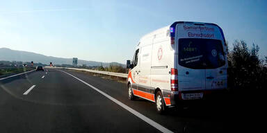 Der kleine Emir kam auf der A3 zur Welt