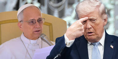 Papst Leo Trump