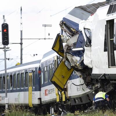 Zugunglück in der Schweiz