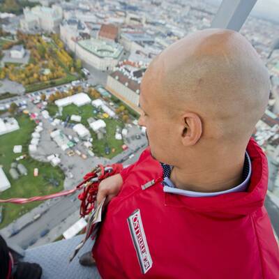 Die Bilder zum Rekord-Sprung