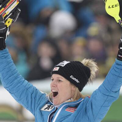 Marlies Schild jubelt über Rekord