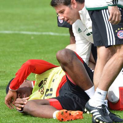 Alaba verletzte sich im Training