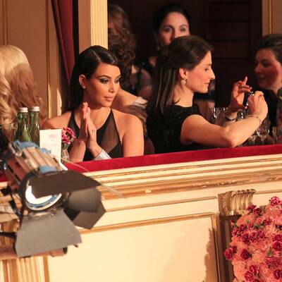 Kim Kardashian am Opernball