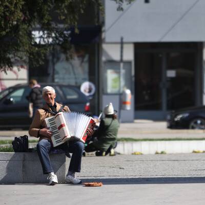 Sonnige Mittagspause