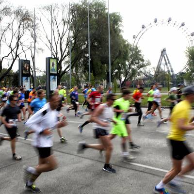 Bilder zum Wien-Marathon 