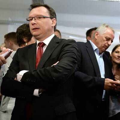 SP-Spitzenkandidat Eugen Freund bei der EU-Wahl