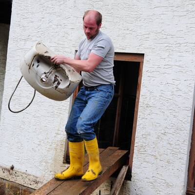 Unwetter im Bezirk Krems