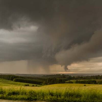 Gewitterwolken im Waldviertel