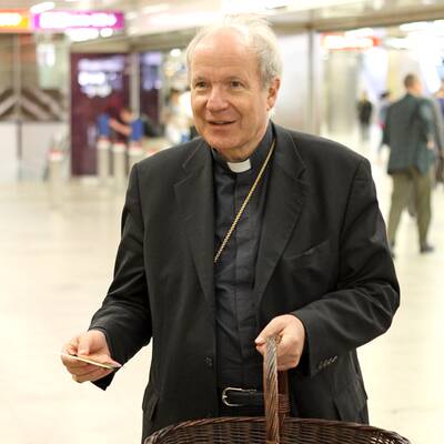 Kardinal Schönborn bereitet den Wienern einen guten Morgen
