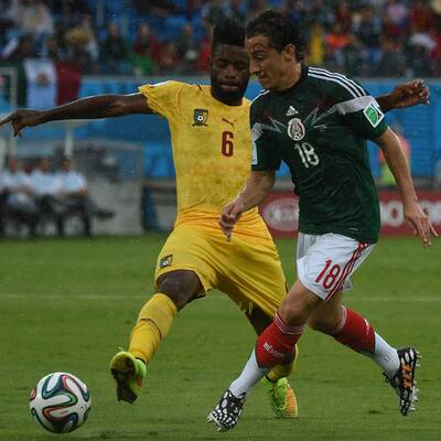 Die besten Bilder zu Kamerun vs. Mexiko