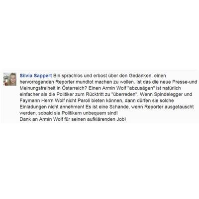 Armin Wolf abgesägt? Das sagen Nutzer auf Facebook und Twitter.