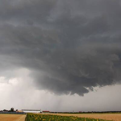 Superzelle über Ebreichsdorf