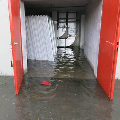 Mehrere Keller wurden überflutet