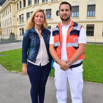 Die Bilder der Polizei-Geburtshelfer