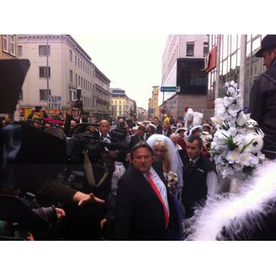 Richard Lugner sagt 'Ja' zu seiner Spatzi