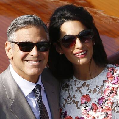 George Clooney & Amal: Die ersten Fotos nach der Hochzeit