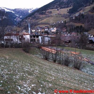 Trümmerteile nach dem Sturm