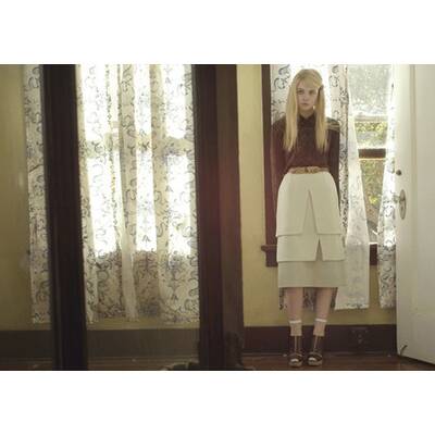 Elle Fanning modelt für Rodarte