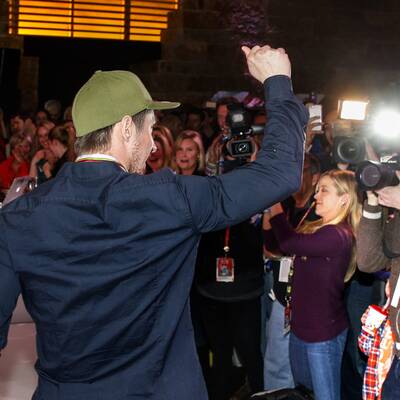 So feierte Hirscher seine Silbermedaille