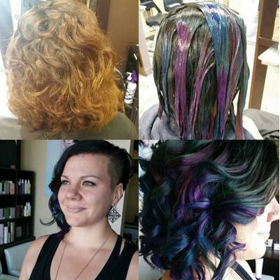 Farbtrend Oilslick-Hair