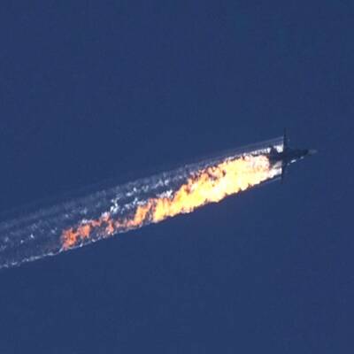 Dieses Foto soll toten russischen Kampfjet-Piloten zeigen