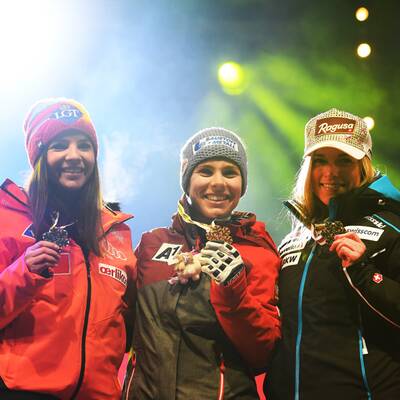 So wild feiert Nicole Schmidhofer