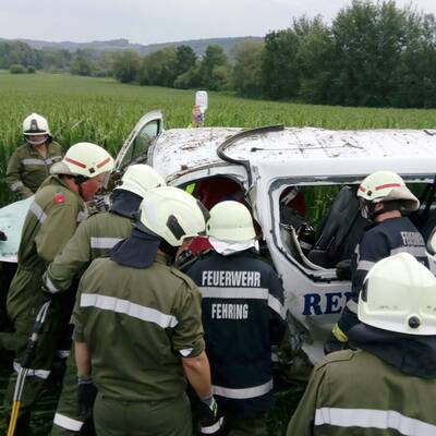 Neun Verletzte bei Horror-Crash im Burgenland