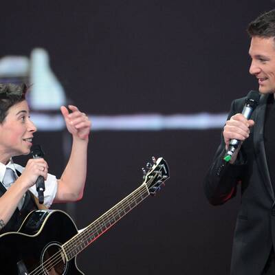 Christine Hödl und das erste Interview