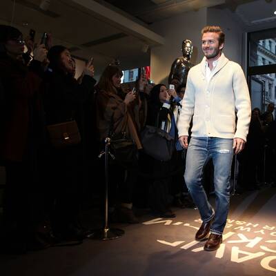 David Beckham Unterwäschen-Launch für  H&M