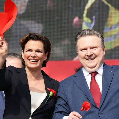 1. Mai-Aufmarsch der SPÖ 